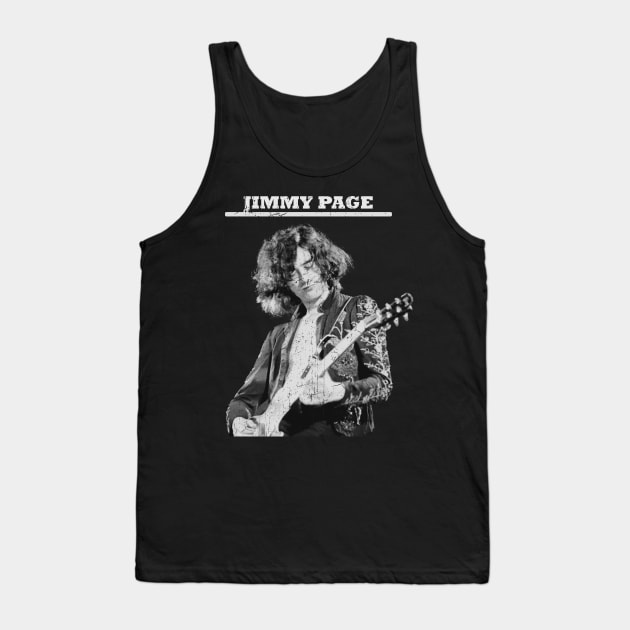 Jimmy - black white design Tank Top by YukieapparelShop